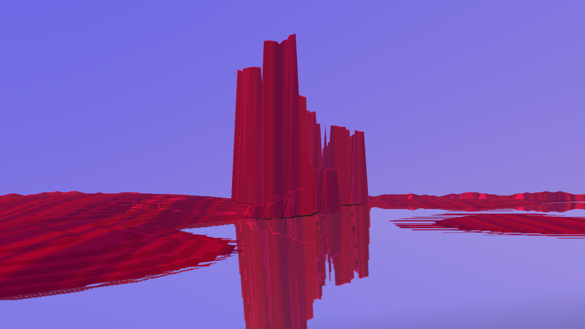 computer generated landscape