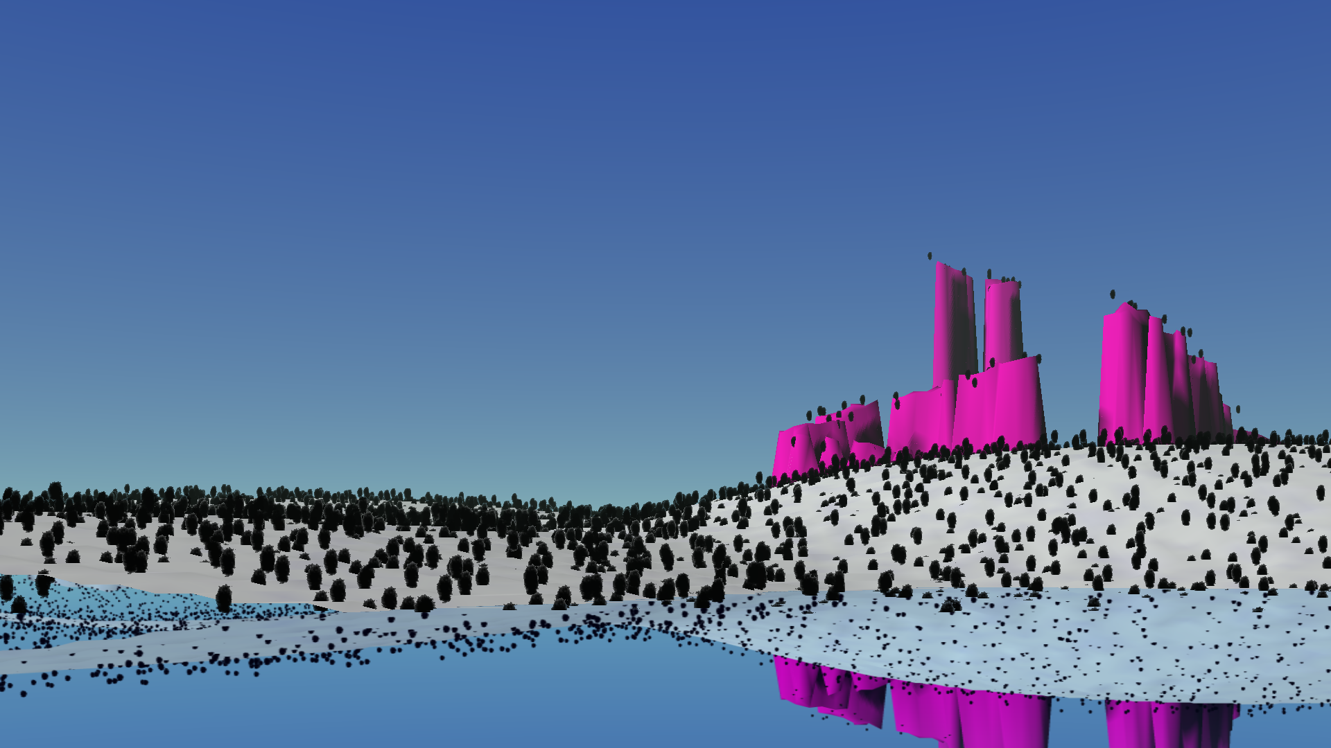 computer generated landscape