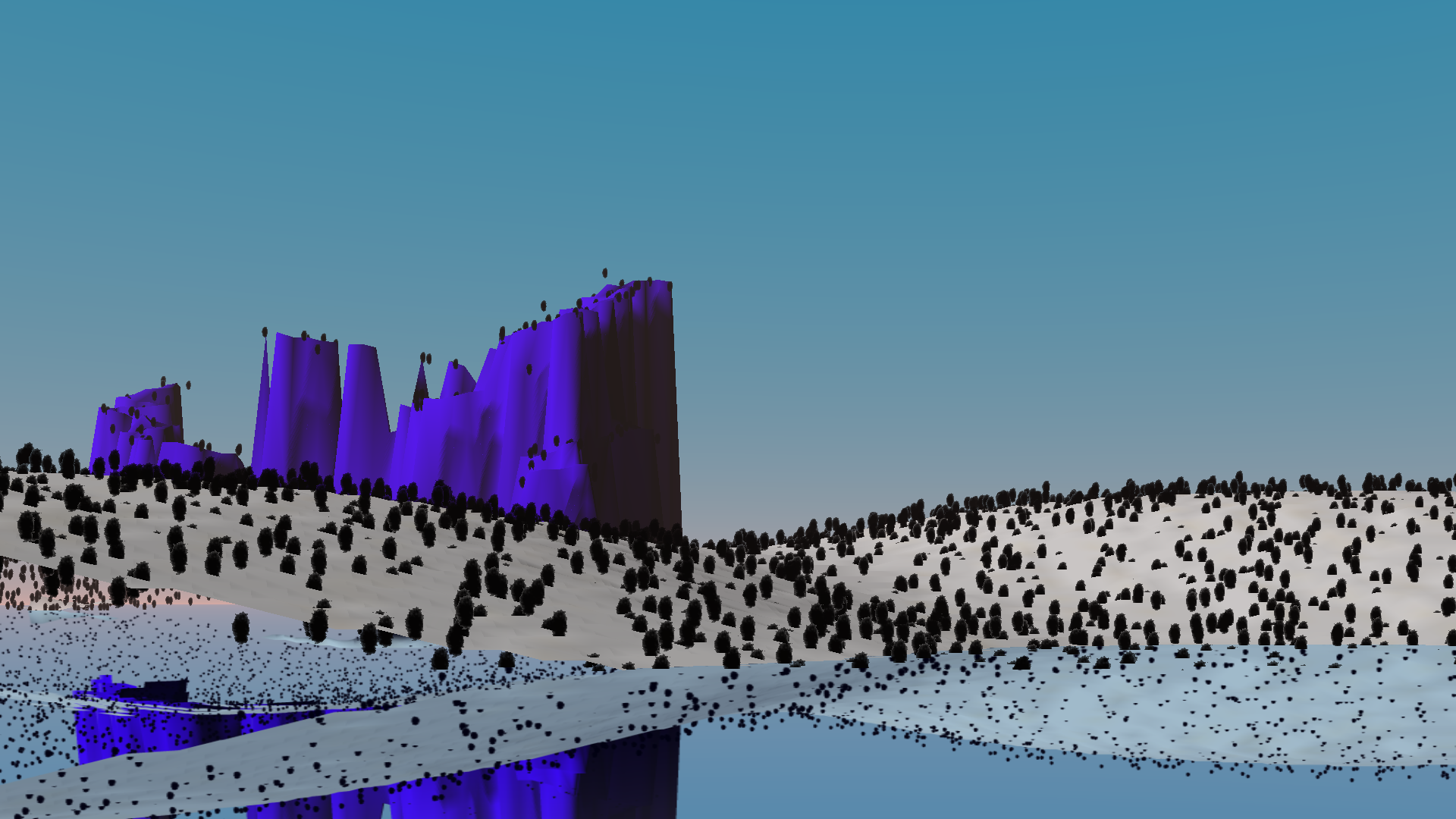 computer generated landscape