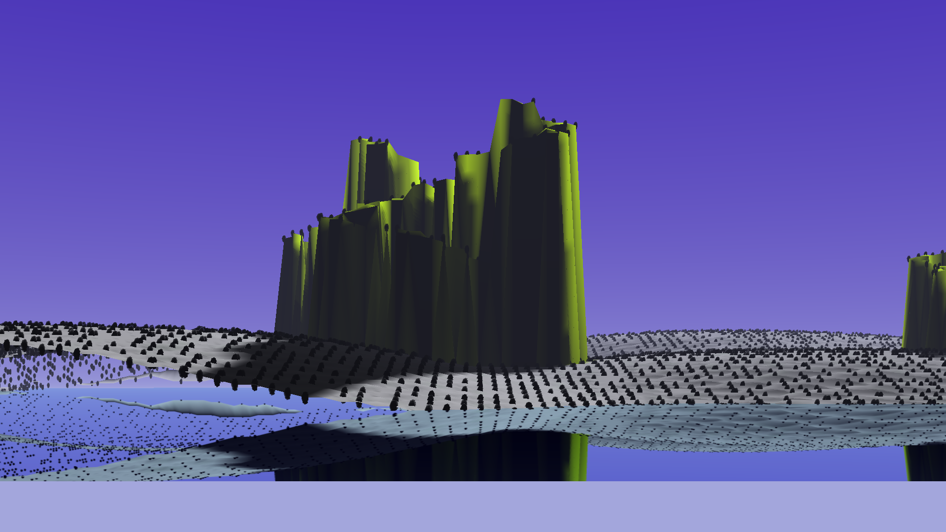 computer generated landscape