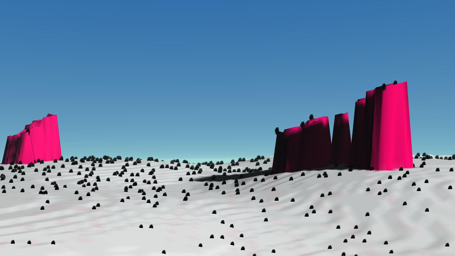 computer generated landscape