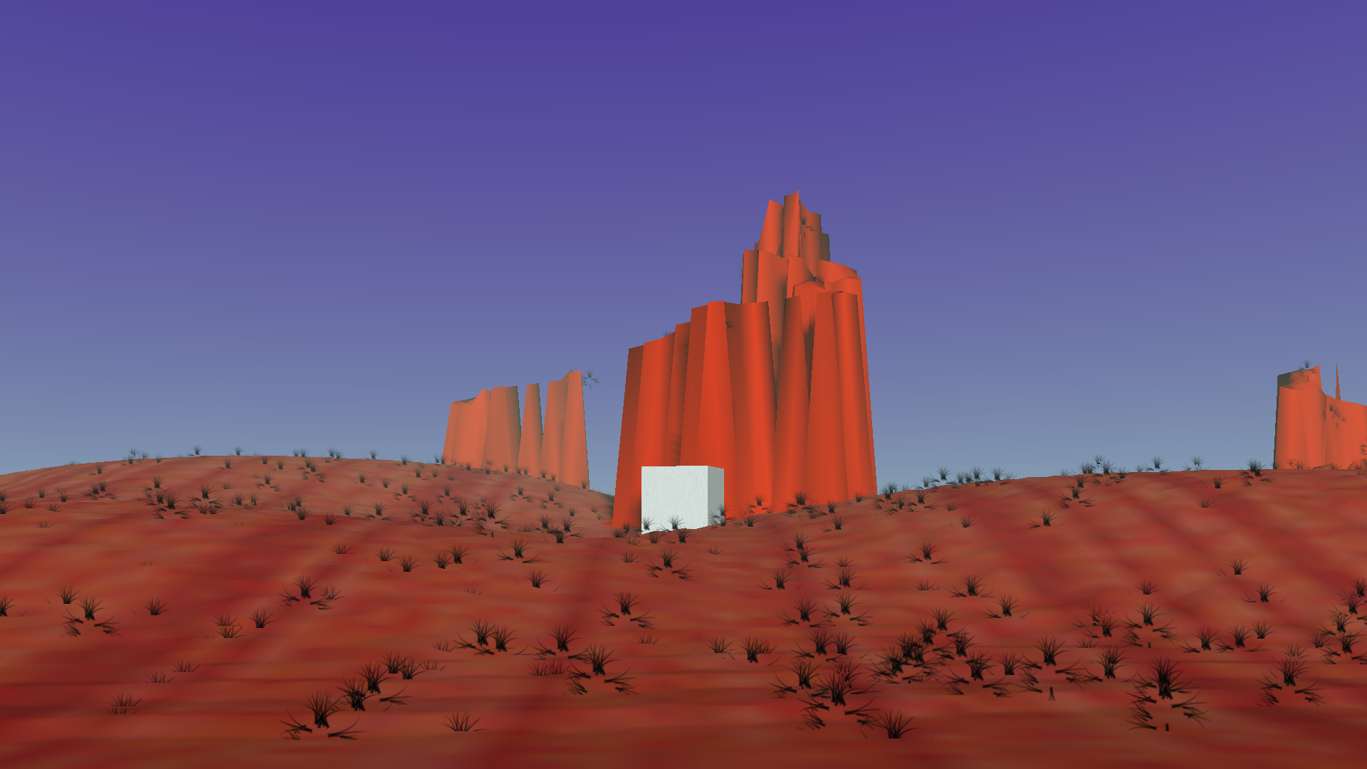 computer generated landscape