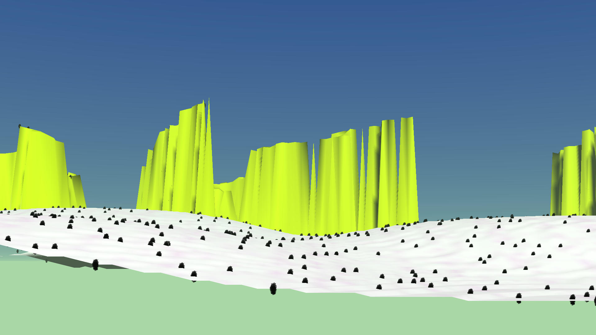 computer generated landscape